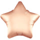 Satin Pastel Rose Quartz Star 19" Foil Balloon