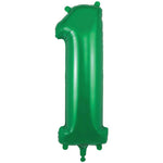Number 1 - Oaktree - Green 34" Foil Balloon