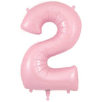 Number 2 - Oaktree - Matte Pink 34" Foil Balloon