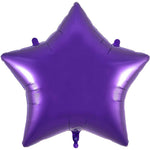 Purple Star 36" Foil Balloon