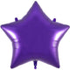 Purple Star 36" Foil Balloon