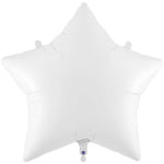 White Star 36" Foil Balloon