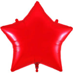 Red Star 36" Foil Balloon