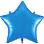 Blue Star 36" Foil Balloon