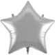 Silver Star 36" Foil Balloon