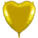 Gold Heart 36" Foil Balloon