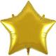 Gold Star 36" Foil Balloon