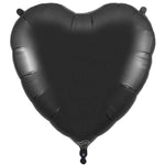 Black Heart 36" Foil Balloon