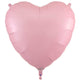 Matte Pink Heart 36" Foil Balloon