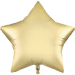 Gold Silk Star 36" Foil Balloon