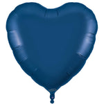 Navy Blue Heart 36" Foil Balloon