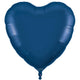 Navy Blue Heart 36" Foil Balloon