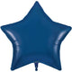 Navy Blue Star 36" Foil Balloon
