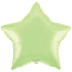 Satin Pastel Pistachio Star 36" Foil Balloon