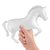 Horse Solid Colour White 16" Foil Balloon