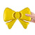 Gold Metallic Bow (5Pk) 13" Foil Balloon