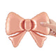 Rose Gold Metallic Bow (5Pk) 13" Foil Balloon