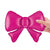 Pink Metallic Bow (5Pk) 13" Foil Balloon