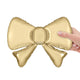Gold Silk Metallic Bow (5Pk) 13" Foil Balloon