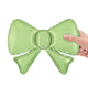 Satin Pastel Pistachio Metallic Bow (5Pk) 13" Foil Balloon