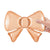 Satin Rose Quartz Metallic Bow (5Pk) 13" Foil Balloon