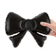 Black Metallic Bow (5Pk) 13" Foil Balloon