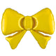 Bow Metallic Gold 34" Foil Balloon