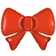Bow Metallic Red 34" Foil Balloon