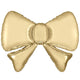 Bow Gold Silk 34" Foil Balloon