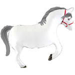 White Horse 35" Foil Balloon