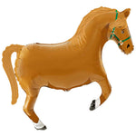 Tan Horse 35" Foil Balloon