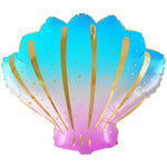 Iridescent Shell 21" Foil Balloon