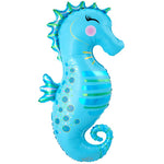 Iridescent Seahorse 40" Foil Balloon