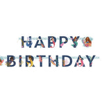 6.5 Foot The Little Mermaid Happy Birthday Jointed Banner