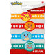Pokemon Stretchy Bracelet - Pack Of 4 Party Decoration