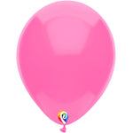 Funsational Bright Pink 12" Latex Balloons - 15pk