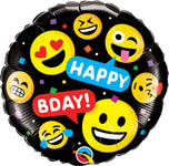 Smileys Happy Birthday 18" Balloon