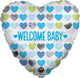 Welcome Baby Boy 17" Balloon