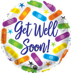 Get Well Bandaids 30" Balloon