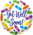 Get Well Bandaids 30" Balloon