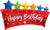 Happy Birthday Banner 36" Balloon