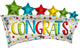 Congrats Banner 36" Balloon