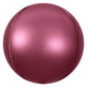 3D Sphere - Satin Burgundy 14″ Balloon