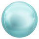 3D Sphere - Metallic Pastel Blue 7 inch