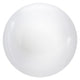 3D Sphere - Metallic White 21″ Balloon
