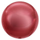 3D Sphere - Metallic Cabernet Red 14″ Balloon