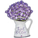 Feel Better Lavender Pitcher 31"  Foil Balloon