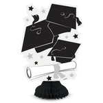 Grad Honeycomb Decorations (3 Pk) 8"