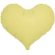 Jelly Heart - Pastel Yellow 14" Foil