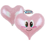 Jelly Heart - Smile Angel Pink 14" Foil